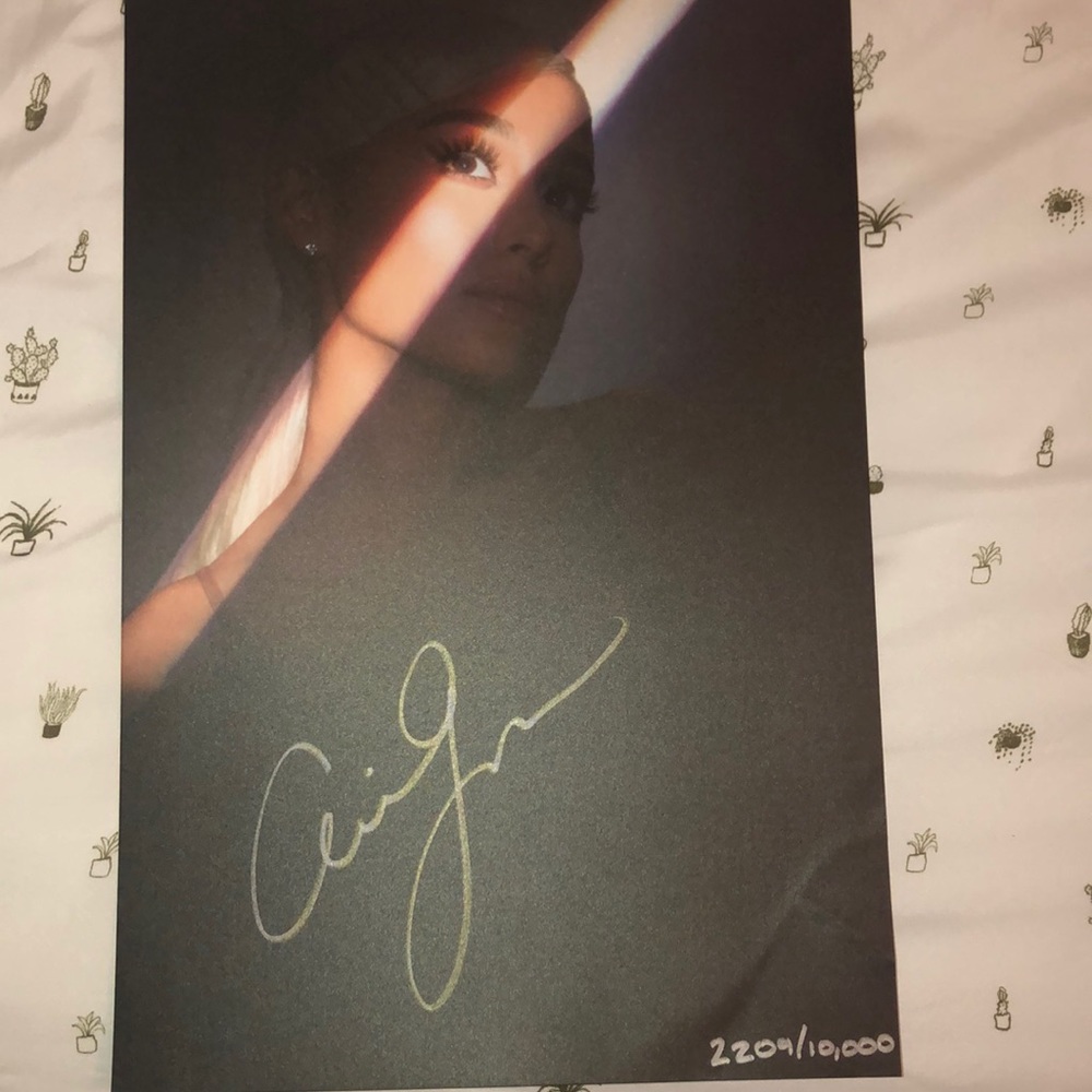 AG signed poster